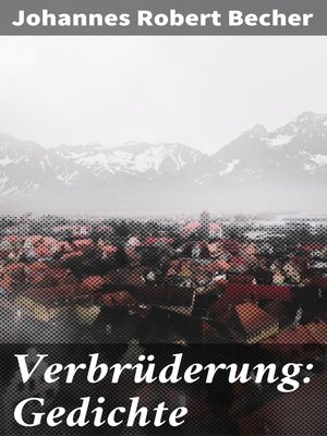 cover image of Verbrüderung